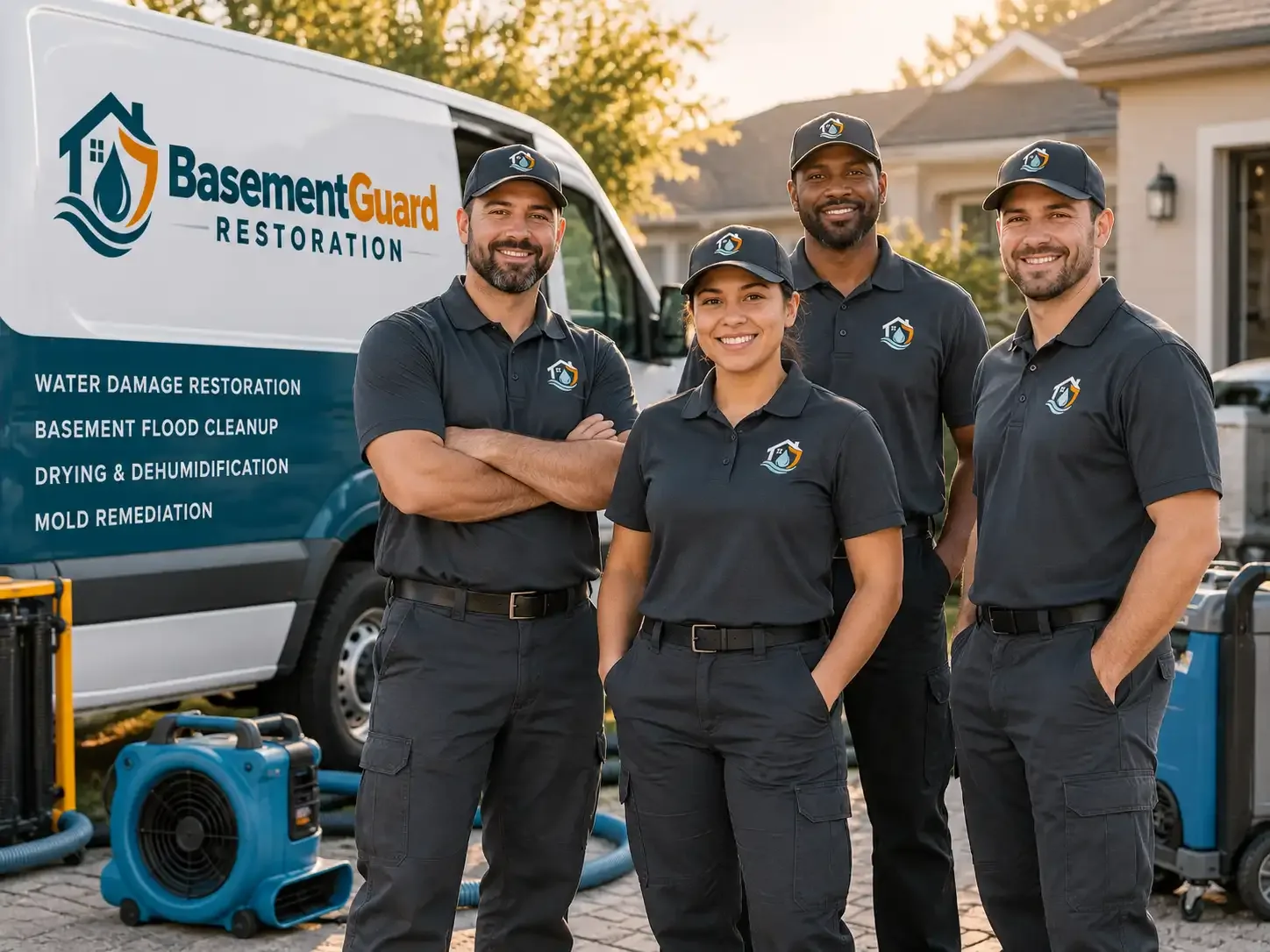 Basement Water Damage Restoration company in Mccomb, OH